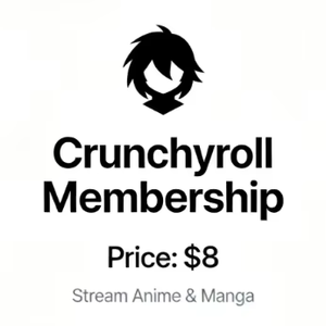 Cuenta Crunchyroll FUN de 1 Mes SIN Compartir - Product Image 1