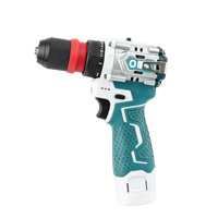 Perceuse sans fil industrielle sans balais 20V au lithium rechargeable, double vitesse, certifiée CE EAC, personnalisation OEM