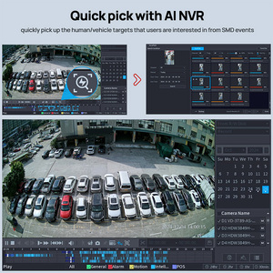 Caméra réseau WizSense panoramique 2x4MP à focale fixe, modèle IPC-PDW3849-A180-AS-PV, avec technologie TiOC <span class=keywords><strong>Duo</strong></span> Splicing, en stock aux États-Unis - Product Image 4