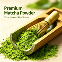 Poudre de Matcha Pure Marque Blanche OEM ODM Qualité Alimentaire Vrac 30g Emballage Personnalisé Logo Boisson Saine Durée de Conservation 12 Mois Revente