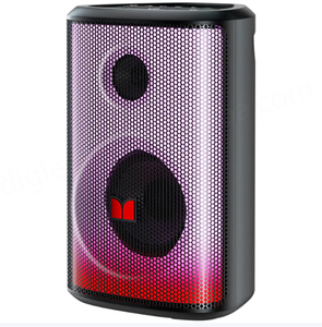 Enceinte portable Bluetooth Monster M172 Square Dance haute puissance pour extérieur avec basses profondes en noir [avec microphone unique] MS22119 - Product Image 1