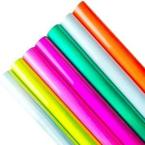 2024 neue produkte großhandel solide farbe laser pvc-folie gelee vinyl für die produktion von münzen geldbörse handtasche