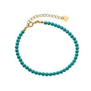 Pulsera de Acero Inoxidable con Turquesa Personalizada de Alta Calidad al por Mayor - Product Image 6