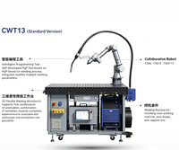 Station de soudage collaborative 2026 Elite CWT13/18, robot de soudage au sol à 6 axes, cobot pour petites pièces de précision, soudage à l'arc 6KG
