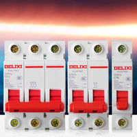 Disjoncteur miniature Delixi DZ47s 1/2/3/4p C 1A 2A 3A 4A 6A 8A 10A 13A 16A 20A 25A 32A 40A 50A 63A MCB Disjoncteurs aériens