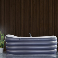 Chufang OEM/ODM Baignoire de salle de bain gonflable en PVC pour adultes Baignoire autoportante Baignoires portables à vendre