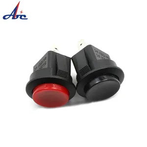 ABILKEEN Safety Approved 2 Pins Electrical Plastic Push Button Switch T85