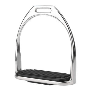 Estribos de Equitación de Acero Inoxidable con Recubrimiento de Color Plateado al por Mayor con Logotipo Personalizado - Product Image 6