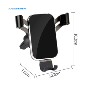 Staffa per telefono cellulare per auto specchio rilevatore di gravità automatico presa d'aria di serraggio supporto Anti-shake di navigazione - Product Image 2