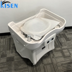 ชุดอุปกรณ์ทำสปาผม Kisen Salon Machine 2 ถัง พร้อมอ่างสระผม ไฟบำบัด เครื่องทำน้ำอุ่น และเครื่องอบไอน้ำ - Product Image 4