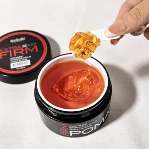 KooSwalla Label Pribadi Lilin Rambut Pomade Rambut Gel Kontrol Tepi dengan Mudah Dalam 30-An