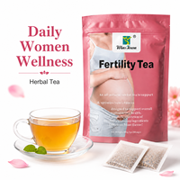Tisane bien-être quotidienne pour femmes, mélange botanique, thé de fertilité, fabricant OEM ODM, marque privée, vente en gros en vrac
