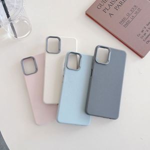 Funda de teléfono de TPU suave de cuero oficial Original para Samsung S24 Ultra S23 S25 S22 S21 A16 A06 A25 A35 funda protectora a prueba de golpes - Product Image 2