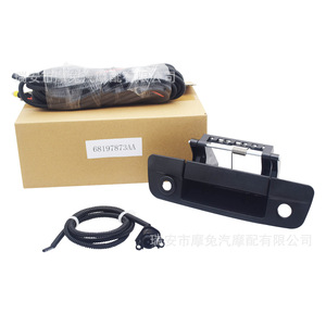 MoTuBike Tailgate Handle With <b>Camera</b> 68197873AA For Dodge Ram 1500 2009-2017 <b>Night</b> <b>Vision</b> ABS Material - Product Image 1