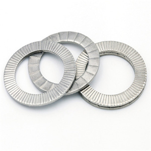 Rango de tamaño 3mm 130mm Arandela autoblocante de doble pliegue de acero inoxidable DIN25201 Arandela - Product Image 1