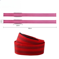 Logo Personnalisé Sport Élastique Polyester Soutien Poignet Bandage Antidérapant Néoprène Barre de Musculation Culturisme Fitnes