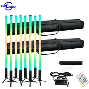 뜨거운 판매 픽셀 Led 튜브 빛 방수 IP65 무선 배터리 360 픽셀 튜브 풀 컬러 DMX DJ 라이트 와이파이 원격 웨딩 라이트 - Product Image 1