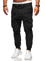 Pantalons de sport pour hommes, poches, athlétique, football, soccer, entraînement, pantalon de sport, élasticité, jogging, pantalon de gym
