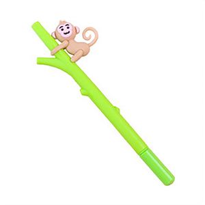 Creative Cute Monkey Hugging Tree Plastic Gel <b>Pen</b> Blue Ink Custom Logo Promotional Corporate Event Advertising <b>Pens</b> Children - Product Image 6