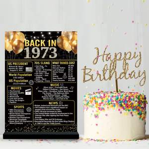 Pósters Acrílicos Personalizables <span class=keywords><strong>YUBI</strong></span> para Cumpleaños, Navidad, Graduación, Aniversario, Día de San Valentín, Decoraciones para Fiestas de 5.9x8.2 Pulgadas - Product Image 4