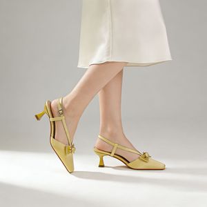 Nouvelles chaussures pour femmes à talons hauts, formelles, pour le bureau, le travail, les mariages, l'été, respirantes, antidérapantes, élégantes, escarpins à talons, sandales à talons - Product Image 6