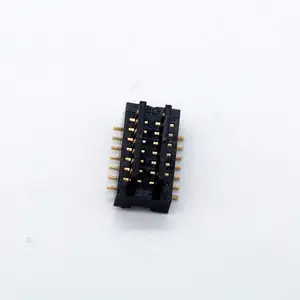Blocos de terminais de cobre PCB 0.8mm passo 14 pinos macho fêmea conectores placa a placa conectores