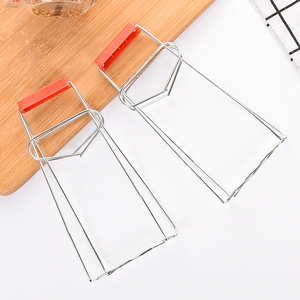 Multi Functional Anti Scalding Bowl Lifter Stainless Steel Kitchen Tool Large Size Dish Clamp For Cooking - Product Image 4