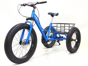 <span class=keywords><strong>Bicicletta</strong></span> a tre <span class=keywords><strong>ruote</strong></span> adatta agli utenti anziani che trasportano merci, realizzata in lega di alluminio leggera e resistente - Product Image 2