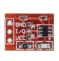 TTP223 Capteur capacitif à interrupteur à clé à canal unique Module de bouton tactile à verrouillage automatique pour R3