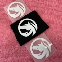 Étiquette de transfert thermique en silicone avec effet 3D, logo écologique pour vêtements, autocollant de transfert thermique pour logo extérieur