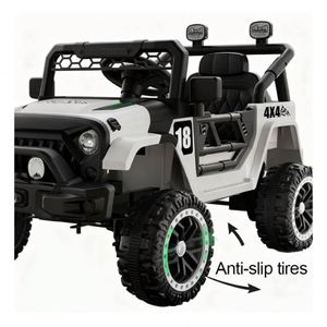 Toysrunner - Auto Eléctrico para Niños, de Plástico Resistente, de Alta Calidad, con Batería, Edición 2025, con Música, Luces y Funciones de Seguridad - Product Image 4