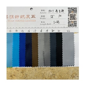 Chinese Manufacturers Supply Waterproof <strong>Fabrics</strong> 190T Brushed <strong>Microfiber</strong> <strong>Pongee</strong> Laminated 100% Polyester - Product Image 5