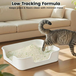 Groothandel Op Maat Gemaakt Natuurlijk Sterk Samenklonterend Cassave Kattenbakvulling Geurvrij Lichtgewicht Snelle Absorptie Kattenbakvulling Fabrieksleverancier - Product Image 6