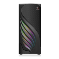 Customized Mid-Tower Gamer PC Case ATX Stock Computer Chassis with Acrylic & Glass Sided Plastic Material for Gaming