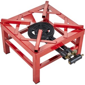 Réchaud à 3 anneaux Réchaud à gaz en fonte Réchaud à gaz de cuisine commerciale - Product Image 2