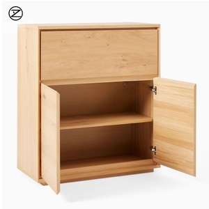 Scrivania da <span class=keywords><strong>Segretaria</strong></span> MCM in Legno Massello con Mobile Anteriore a Scomparsa, Postazione di Lavoro Nascosta per Ufficio Domestico, Ideale per Progetti Boutique - Product Image 3