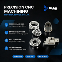 Servicios de Mecanizado CNC de Alta Precisión HUALONG, Prototipos Rápidos, Piezas de Torneado CNC de 5 Ejes en Acero Inoxidable, Acero y Titanio