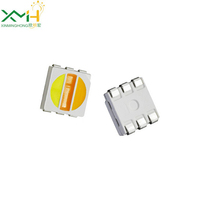 Chip LED SMD 5050 3 en 1, 0.6W, Temperatura de Color Blanco/Blanco Cálido/Rosa, Tricolor, Ra85 CRI, Garantía de 3 Años, Chips Epistar y Sanan