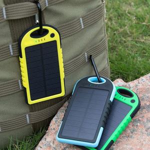 Chargeur solaire portable d'extérieur, batterie externe de secours pour voyage, 10000mAh avec lampe de camping - Product Image 6