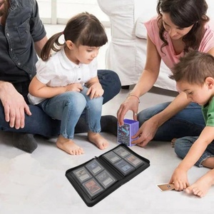 Nuevo Estilo de Carpeta de Cuero PU Impermeable con 4 Bolsillos y Cierre Seguro para Tarjetas Coleccionables - Product Image 2
