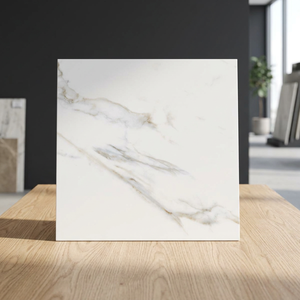 Carreaux de porcelaine brillants Arctic Bronze 600x600mm, 8mm, polis, résistants aux produits chimiques, revêtement de sol de qualité supérieure - Product Image 6