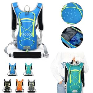 Mochila de Hidratación Unisex, Impermeable, de Nailon, Deportiva, para Senderismo, Ciclismo, Running, sin Bolsa de Agua - Product Image 1