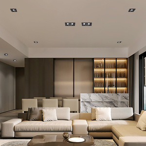 Lámpara LED Comercial Empotrada en el Techo, Iluminación Interior sin Marco, Alimentación por CA, Aluminio, 4100K, Blanco Neutro, IP20, Ra90 - Product Image 5