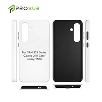 Casing HP Prosub 3D 2-in-1 Magnetik TPU+PC Sublimasi untuk Seri S24 dengan Perlindungan 360 dan Cetak Kustom