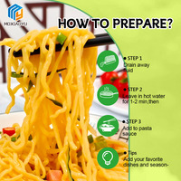 Premium Organic Vegan Friendly Lose Weight Customized Shirataki Noodles Instant Food Konjac Noodles