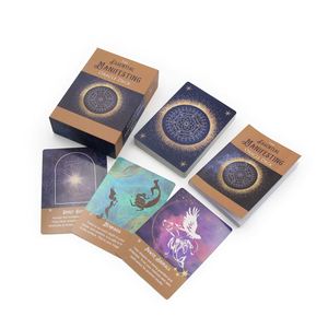 Jeu de tarot personnalisé, cartes flash d'affirmation psychologique basées sur le bien-être pour la santé mentale - Product Image 4
