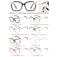 Montures de lunettes optiques colorées bloquant la lumière bleue élégantes pour femmes MS 92319 Lunettes de luxe Montures de lunettes de prescription