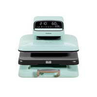 Presse à chaud automatique haute pression 38*38 pour sublimation, équipement de transfert numérique, machine d'impression de t-shirts