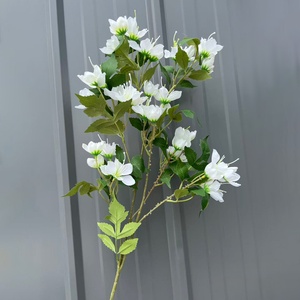 Künstliche Jasminblüte mit Echtem Gefühl, 88cm Langer Zweig mit Grünen Blättern für Hochzeiten, Events und Heimdekoration - Product Image 5