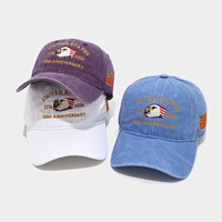 Gorra de Béisbol de Algodón del 250 Aniversario, con Bordado de Águila y Cruz Conmemorativa de la Libertad, Modelo BQM1590